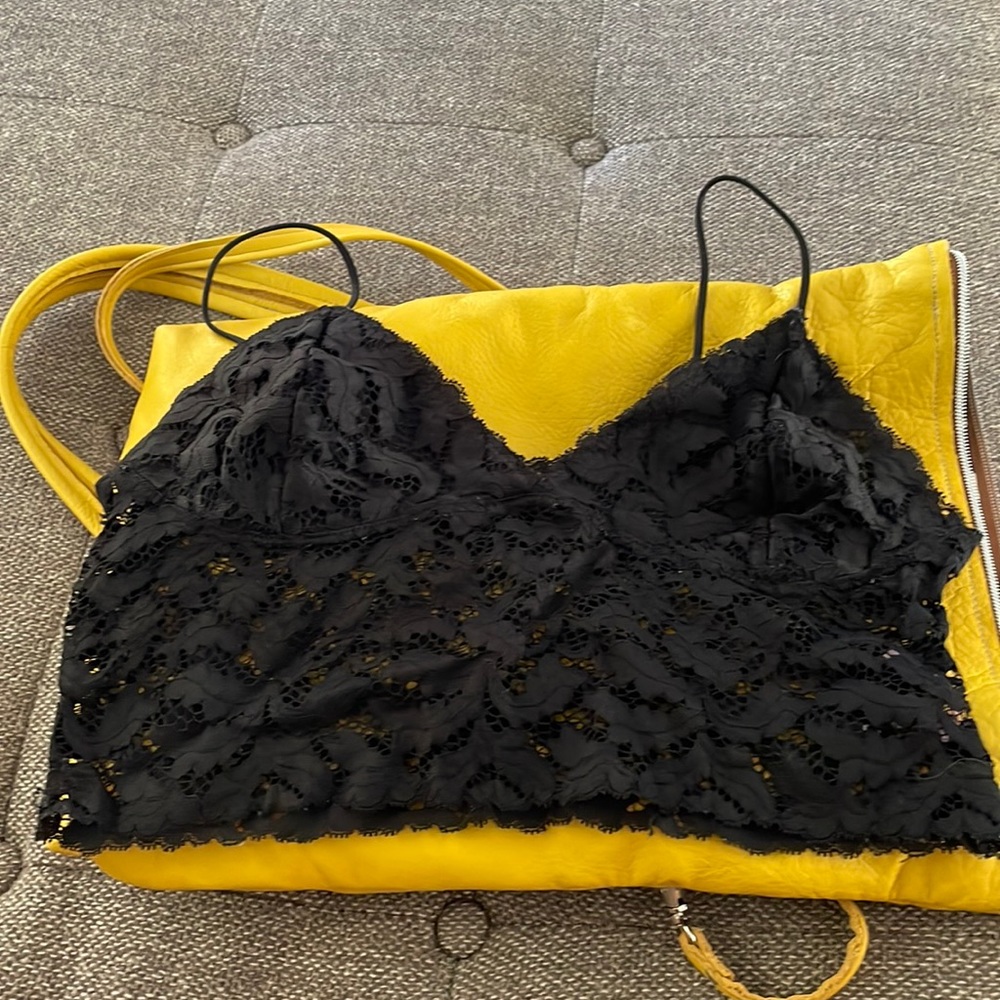 true lace bralette